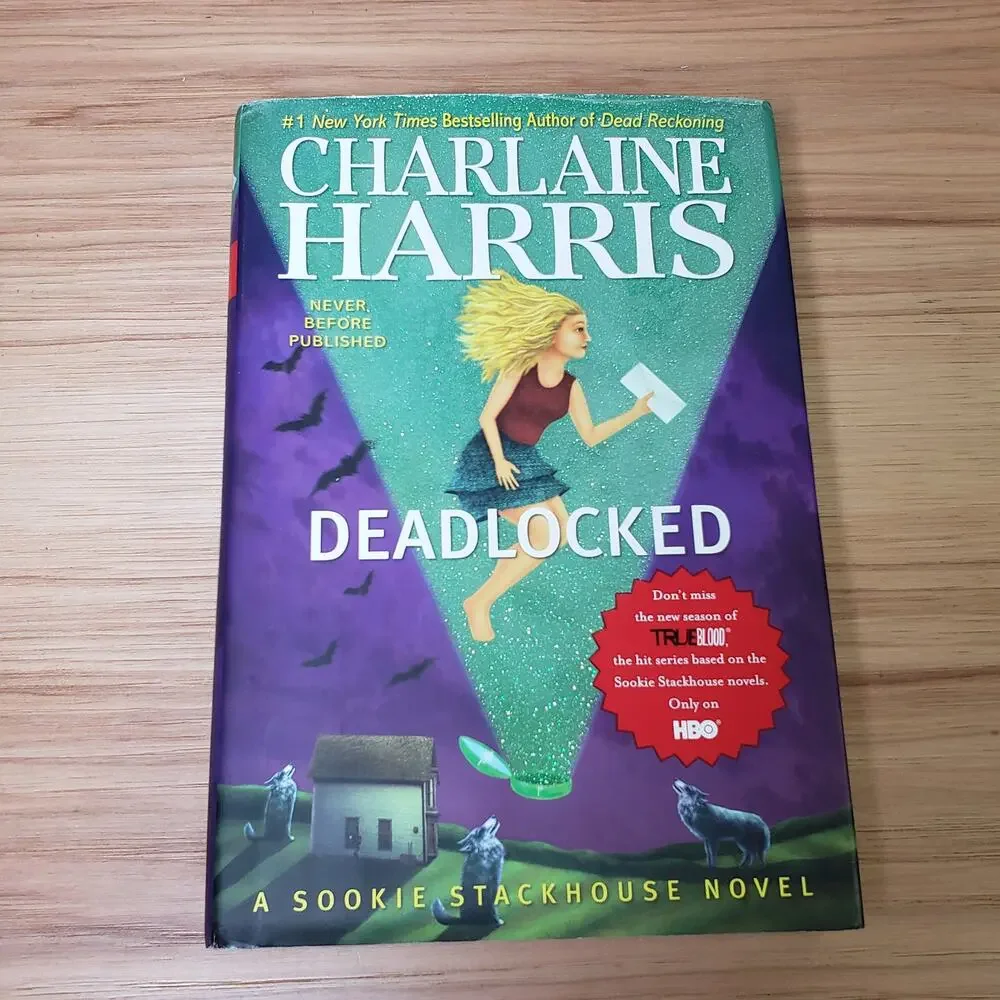 Charlaine Harris Deadlocked‎ Hardcover Book Sookie Stackhouse True Blood
